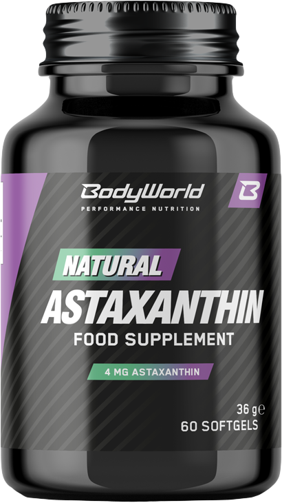 BodyWorld Natural Astaxanthin 60 Kapseln