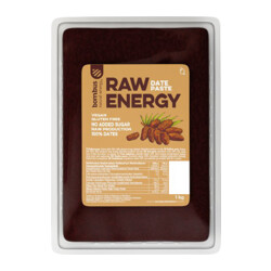 Bombus Pasta de dátiles Raw Energy 1000 g