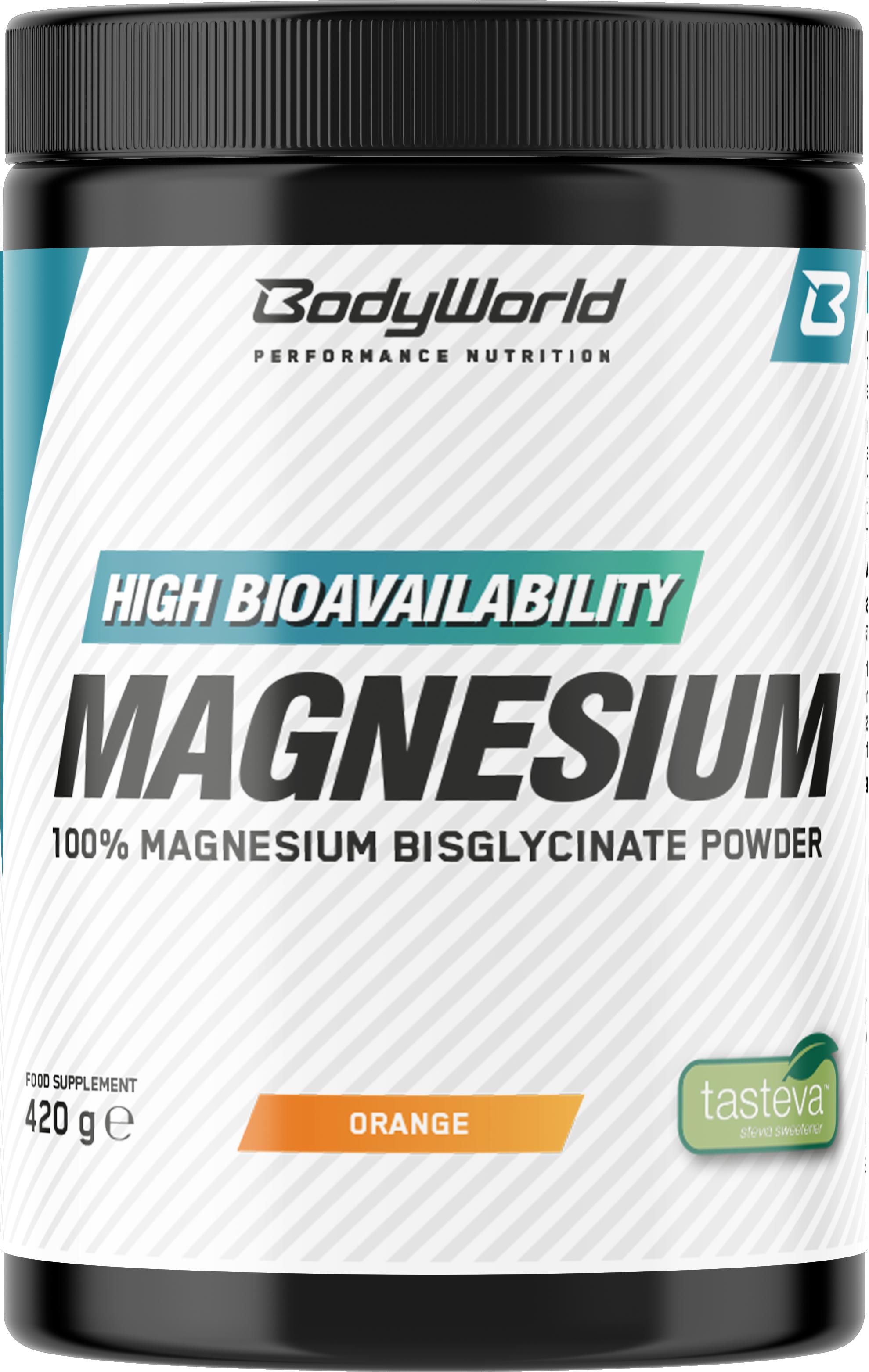 BodyWorld Magnesium Bisglycinate 420 G Orange