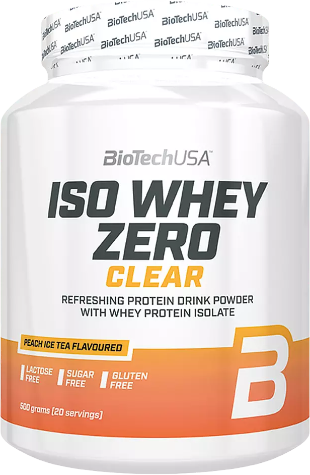 BioTech USA Iso Whey Zero Clear 500 G Barack Jeges Tea