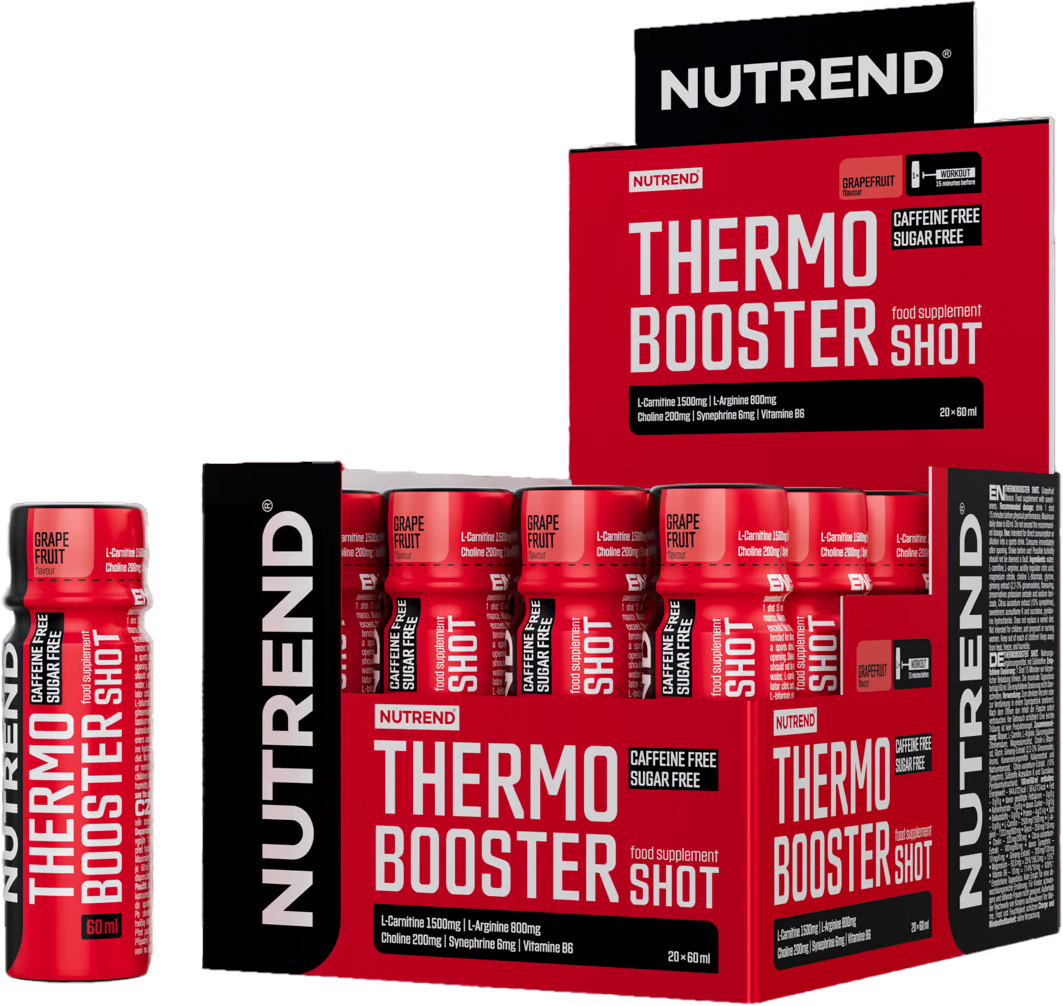 Nutrend Thermobooster Shot 20 X 60 Ml Grapefruit