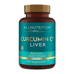 ALLNUTRITION Health & Care Curcumin C3 Liver 60 kapsler
