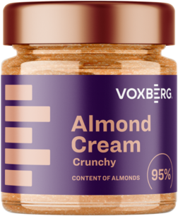 Voxberg Almond Cream 200 G Crunchy Spread