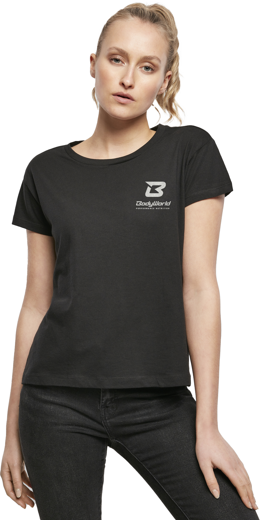 BodyWorld Women's T-shirt Do The Work Schwarz XS