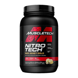 MuscleTech Nitro-Tech 100% Whey Gold 908 g