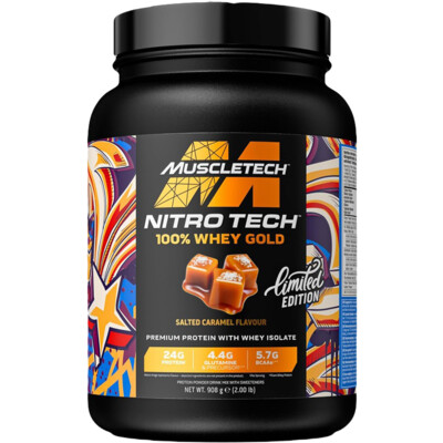 MuscleTech Nitro-Tech 100% Whey Gold 908 g