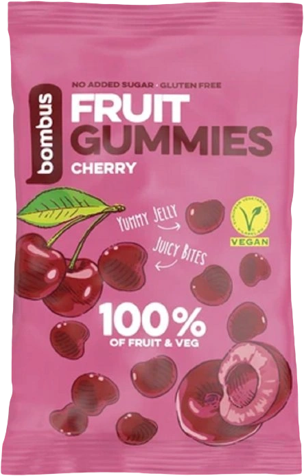 Bombus Fruit Gummies 35 G Erdbeere