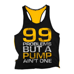 Dedicated Nutrition Yellow Back Stringer 99 PROBLEMS