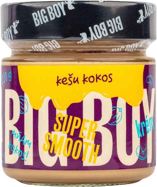 Big Boy Super Smooth Cashew Kokosnuss  220 G Cashew-Kokosnuss