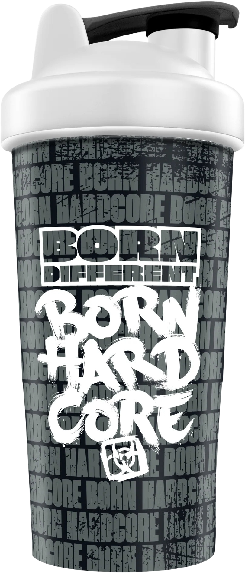 Mutant Born Hardcore Wrapped Shaker 700 Ml White