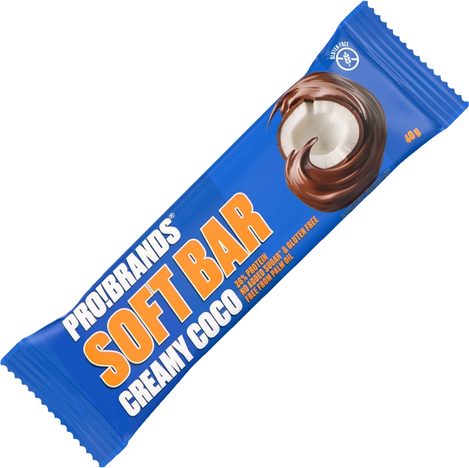 FCB - PRO!BRANDS Soft Bar 40 G Salty Toffee