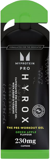 MyProtein Hyrox The Pre-Workout Gel 48 Ml Zelené Jablko