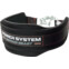 Power System Neoprene Dip Belt with Chain Dipping Beast PS 3860 noir / rouge