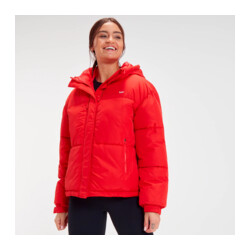 MyProtein Women's Outerwear Puffer Jacket danger