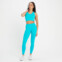 MyProtein Women's Power Leggings blue lagoon