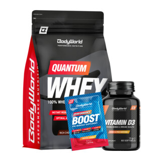 BodyWorld Quantum Whey 2270 g + 2 FREE gifts