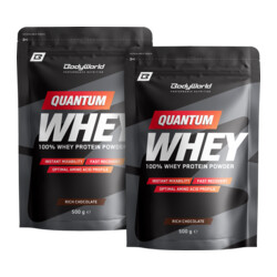 BodyWorld Quantum Whey Protein 2 x 500 g