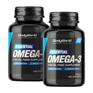 BodyWorld Essential Omega-3 1000 mg 2 x 90 kapsúl