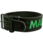 MadMax Suede Single Prong Belt MFB-301 black