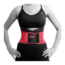 MadMax Slimming Belt MFA-277 black / rubine ​​red