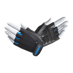 MadMax Women's gloves MFG-251 Rainbow črna / turkizna