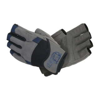 MadMax Fitness Gloves Cool MFG-870 gris foncé/bleu foncé