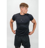 Nebbia Workout Compression T-shirt ENDURANCE 346 black