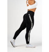 Nebbia High Waisted Side Stripe Leggings ICONIC 209 black
