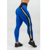 Nebbia High Waisted Side Stripe Leggings ICONIC 209 blue