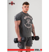 Nebbia Washed Oversized T-Shirt GOLDEN AGE 790 črna