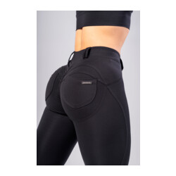 Nebbia Bubble Butt Pants 2.0 MAXIMUM PUSH-UP 306 black