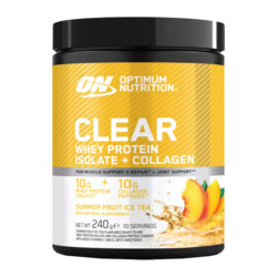 Optimum Nutrition Clear Whey Protein Isolate + Collagen 240 g