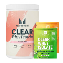 MyProtein Clear Whey Protein 500 g + 2x Clear Whey Isolate 25 g FREE