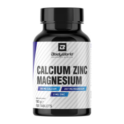 BodyWorld Calcium Zinc Magnesium 100 tablets