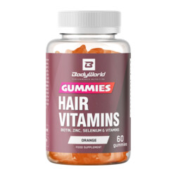 BodyWorld Hair Vitamins Gummies 60 bonbons gélifiés