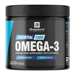 BodyWorld Essential Omega-3 1000 mg 240 kapsúl