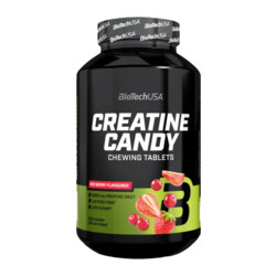 BioTech USA Creatine Candy 240 žuvacích tabliet
