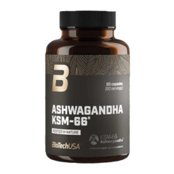 BioTech USA Ashwagandha KSM-66® 60 kapsúl