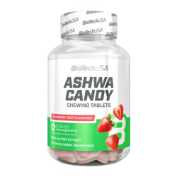 BioTech USA Ashwa Candy 90 žuvacích tabliet